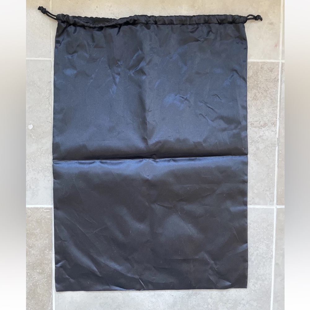 ALL CLAD BAG black drawstring storage dust bag 22”x16” Pot Pan Protector Logo